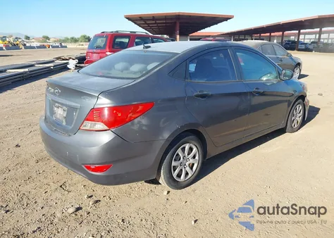 2012 Hyundai Accent Gls из США, поврежденный, VIN KMHCT4AE2CU058769